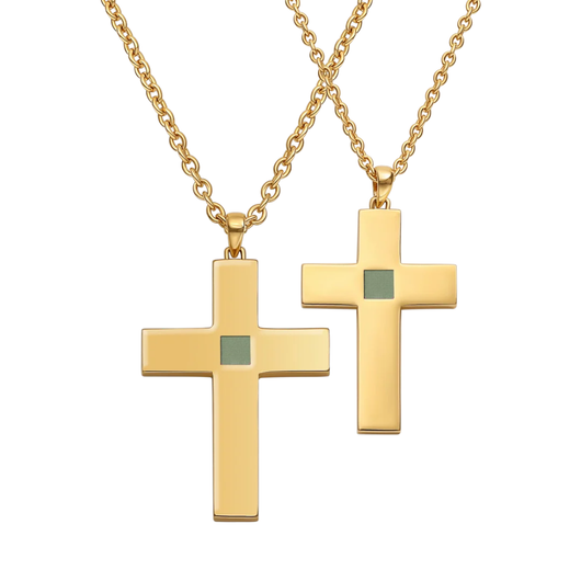 The Cross Necklaces (Couples Set)