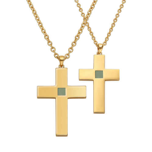 The Cross Necklaces (Couples Set)